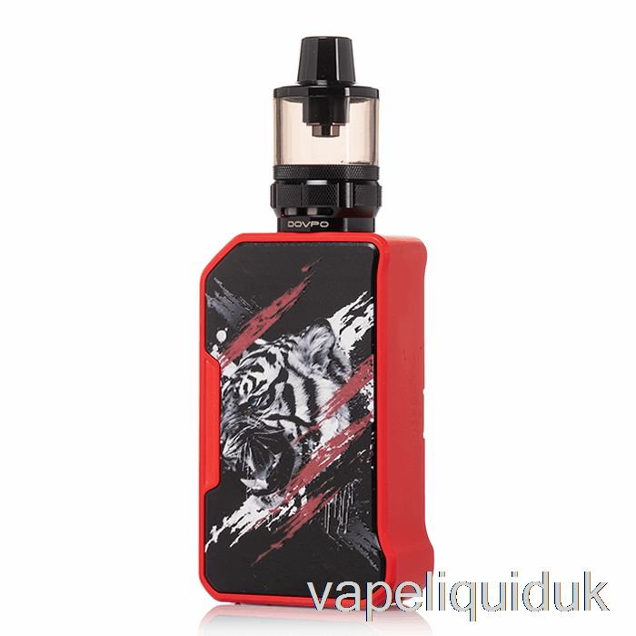 DOVPO MVP 220W Starter Kit Tiger Red Vape Liquid